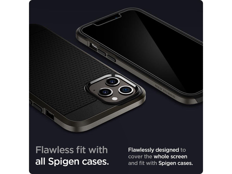 Spigen Glas tR EZ Fit - 2 Pack - iPhone 12 Pro Max