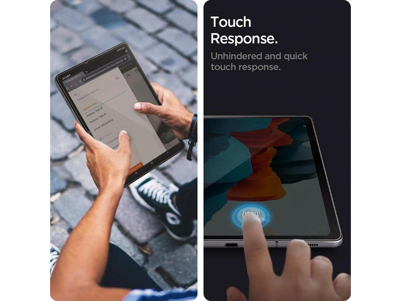 Spigen EZ Fit Glas.tR Slim 1 Pack - Samsung Galaxy Tab S8/S7