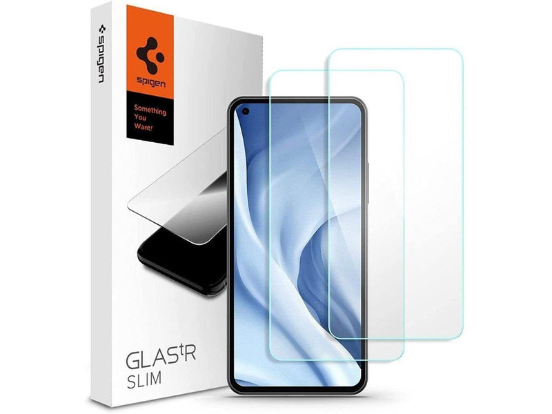 Spigen Glas tR Slim - 2 Pack - Xiaomi Mi 11 Lite/Xiaomi Mi 11 Lite 5G