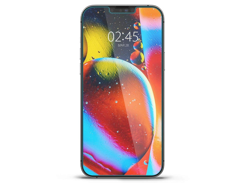 Spigen Glass tR EZ Fit 2 Pack - transparency sensor open - iPhone 14 Plus/13 Pro Max