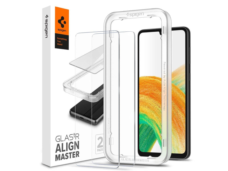 Spigen AlignMaster Glas.tR 2 Pack - Samsung Galaxy A33 5G