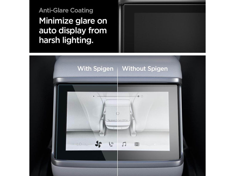 Spigen Tesla Glass.tR Slim Screen Protector - crystal clear - Model X(2022)/S(2021) 8"