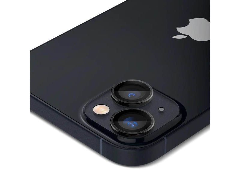 Spigen Glass EZ Fit Optik Pro 2 Pack - black - iPhone 15/15 Plus/14/14 Plus