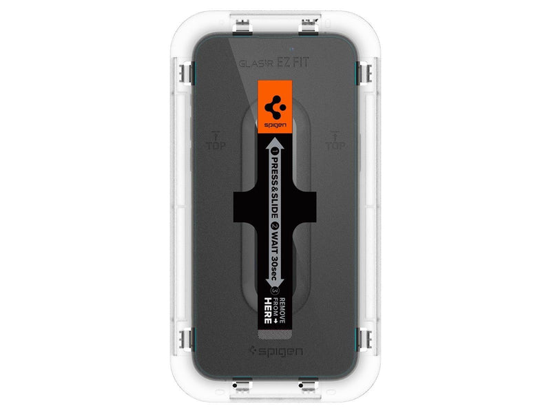 Spigen Glass tR EZ Fit 2 Pack - Transparency Sensor Protection - iPhone 14 Pro