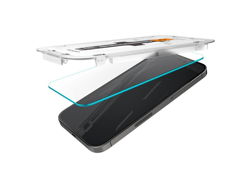Spigen Glass tR EZ Fit 2 Pack - Transparency Sensor Protection - iPhone 14 Pro