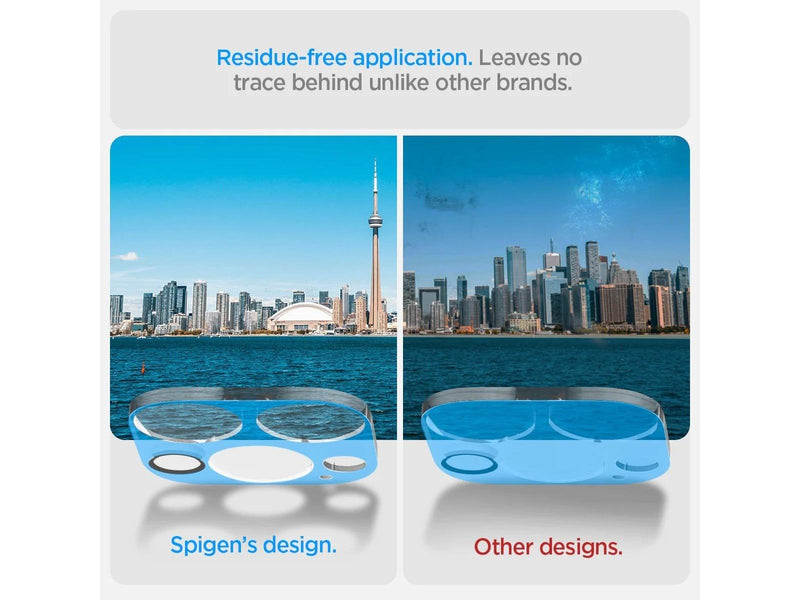 Spigen Glass Optik 2 Pack - clear - iPhone 14 Pro/iPhone 14 Pro Max
