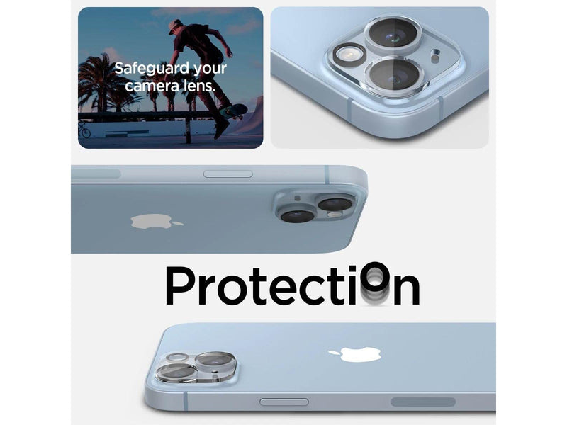 Spigen Glass Optik 2 Pack - clear - iPhone 14/iPhone 14 Plus