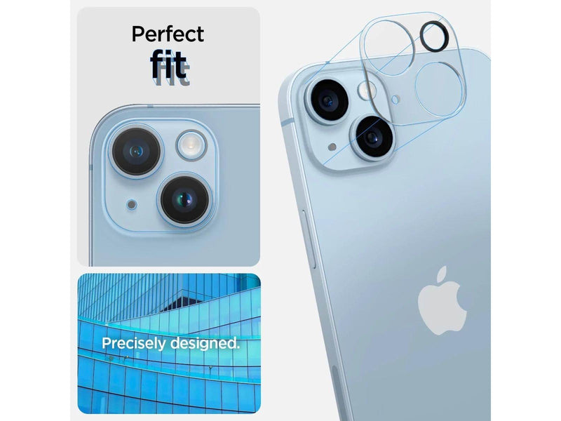 Spigen Glass Optik 2 Pack - clear - iPhone 14/iPhone 14 Plus