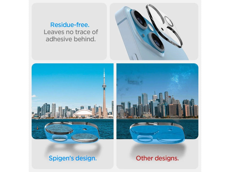 Spigen Glass Optik 2 Pack - clear - iPhone 14/iPhone 14 Plus