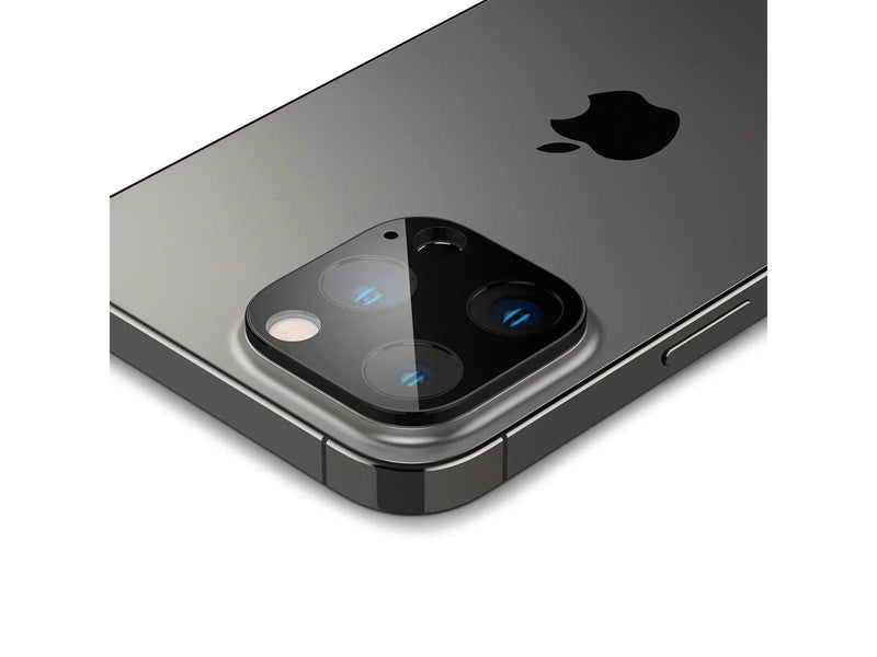 Spigen Glass tR Optik 2 Pack - Black - iPhone 16/15/14 Pro / 16/15/14 Pro Max