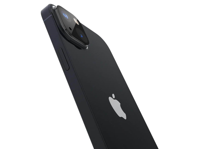 Spigen Glass Optik 2 Pack - black - iPhone 14/iPhone 14 Plus