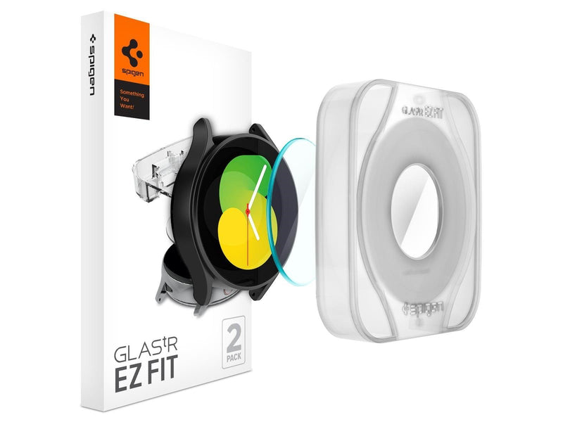 Spigen Glass EZ Fit 2 Pack - Samsung Galaxy Watch5/4 44mm
