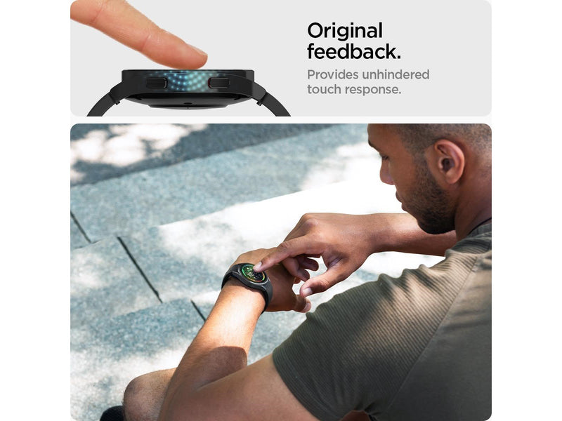 Spigen Glass EZ Fit 2 Pack - Samsung Galaxy Watch5/4 44mm