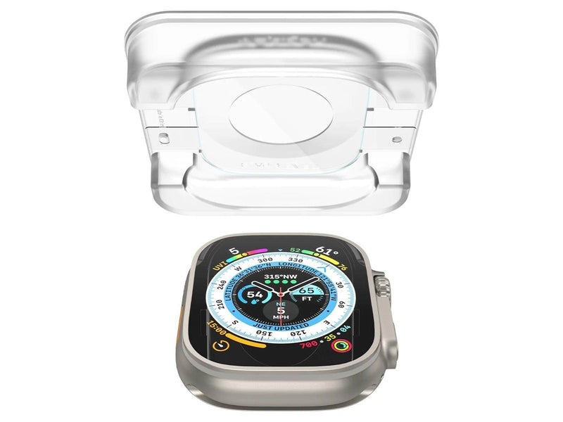 Spigen Glass tR EZ Fit 2 Pack - Apple Watch Ultra 2/Ultra 49mm