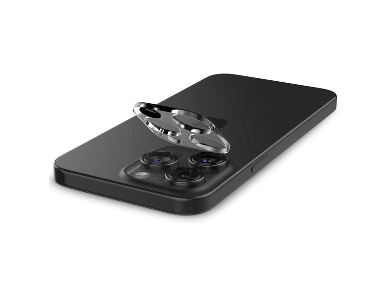 Spigen Glass tR Optik 2 Pack - Crystal Clear - iPhone 16/15/14 Pro / 16/15/14 Pro Max