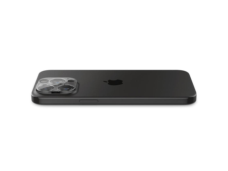 Spigen Glass tR Optik 2 Pack - Crystal Clear - iPhone 16/15/14 Pro / 16/15/14 Pro Max