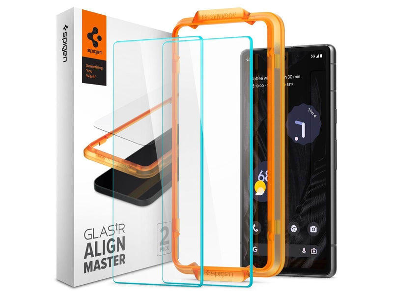 Spigen Glass Align Master Clear 2 Pack - Google Pixel 7a