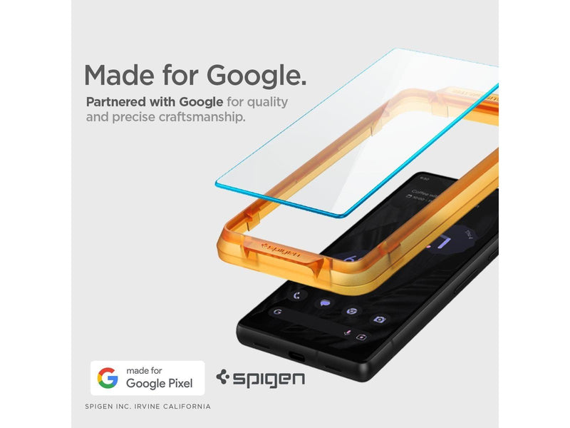 Spigen Glass Align Master Clear 2 Pack - Google Pixel 7a