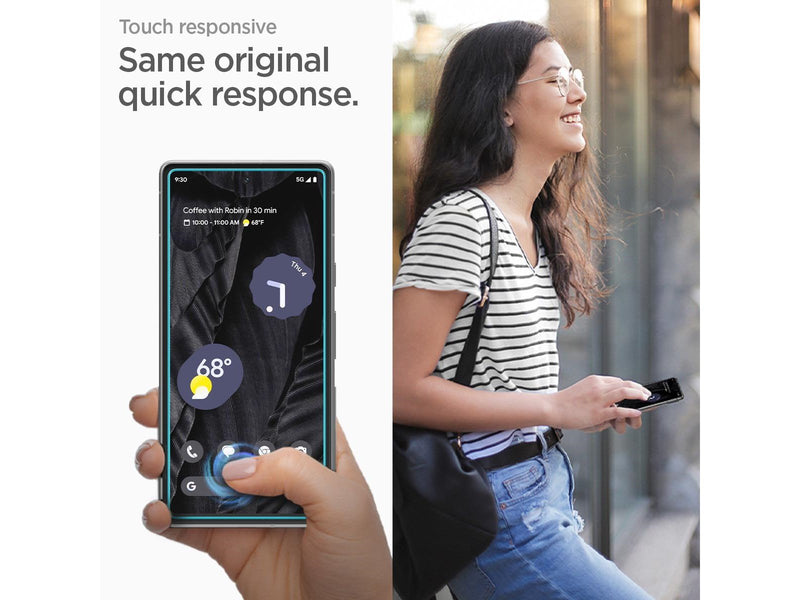 Spigen Glass Align Master Clear 2 Pack - Google Pixel 7a