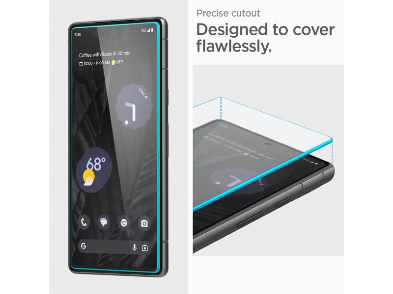Spigen Glass Align Master Clear 2 Pack - Google Pixel 7a