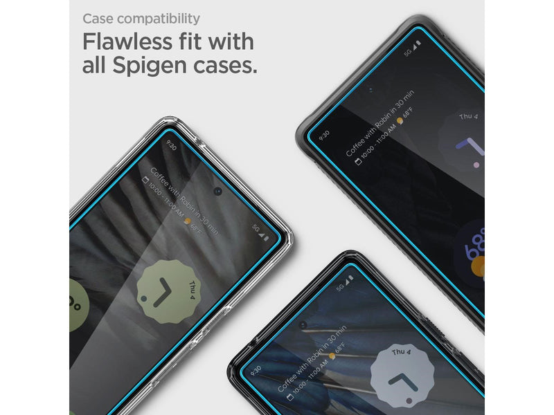 Spigen Glass Align Master Clear 2 Pack - Google Pixel 7a