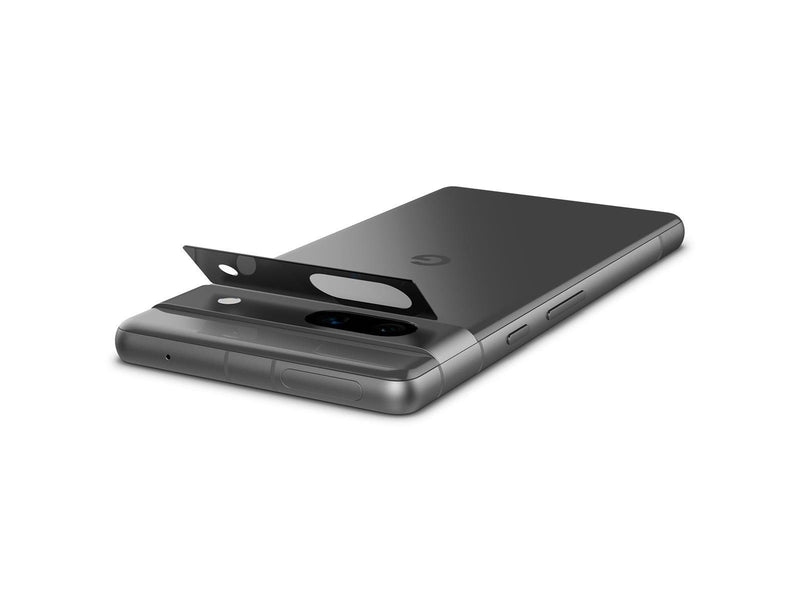 Spigen Glass EZ Fit Optik 2 Pack - black - Google Pixel 7a