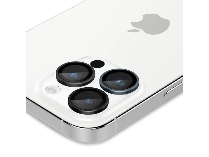 Spigen Glass EZ Fit Optik Pro 2 Pack - zero one - iPhone 15 Pro/15 Pro Max/14 Pro/14 Pro Max