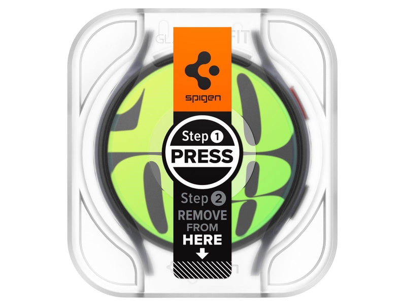 Spigen Glass tR EZ Fit 2 Pack - Samsung Galaxy Watch6 44mm