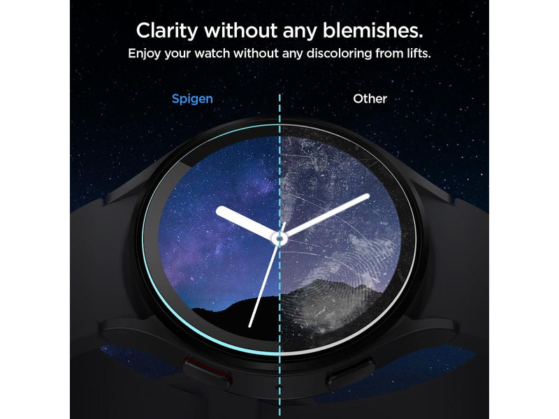 Spigen Glass tR EZ Fit 2 Pack - Samsung Galaxy Watch6 40mm