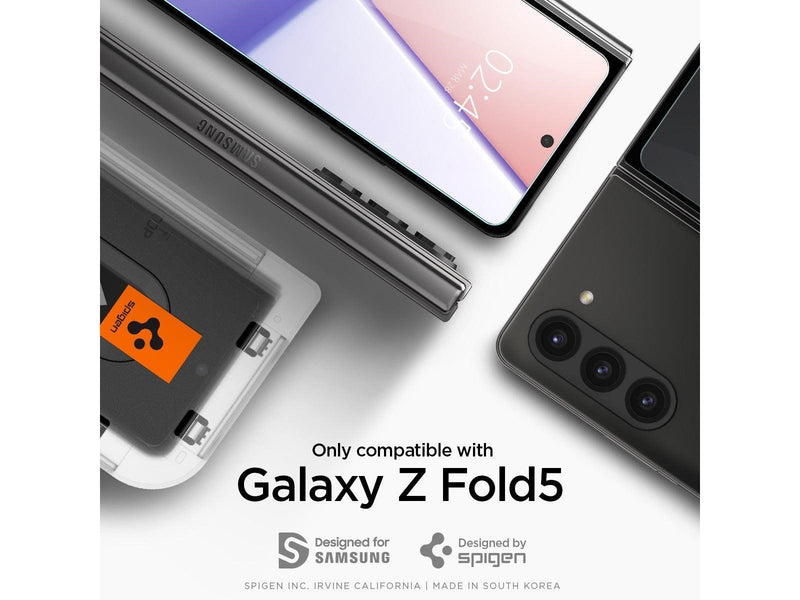 Spigen Glass tR EZ Fit Cover 2 Pack Transparency - Samsung Galaxy Z Fold5