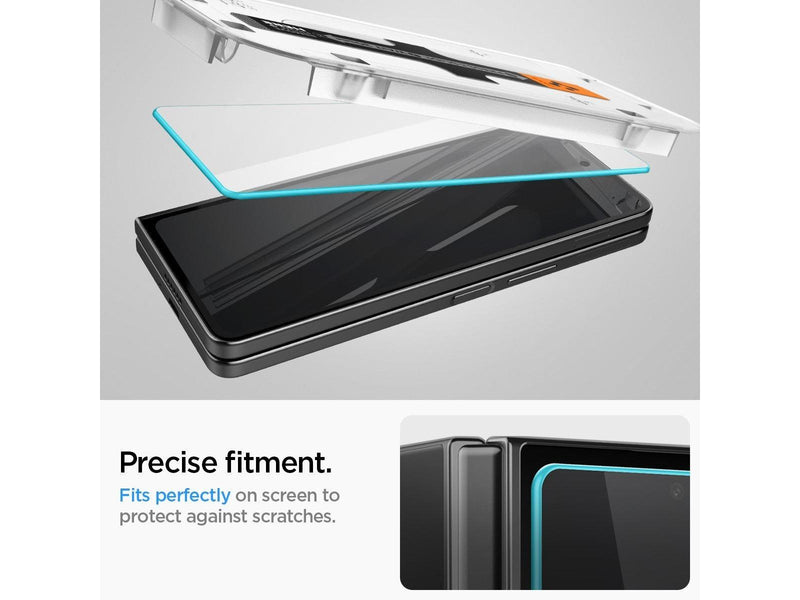 Spigen Glass tR EZ Fit Cover 2 Pack Transparency - Samsung Galaxy Z Fold5