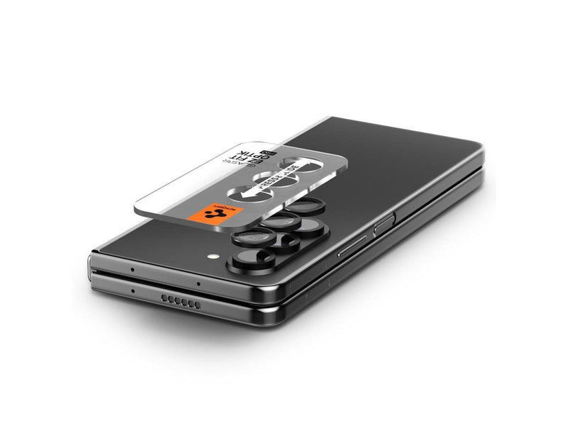 Spigen Glass tR EZ Fit Optik Pro 2 Pack - black - Samsung Galaxy Z Fold5
