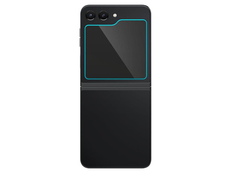 Spigen Glass tR EZ Fit Cover 2 Pack Transparency - Samsung Galaxy Z Flip5
