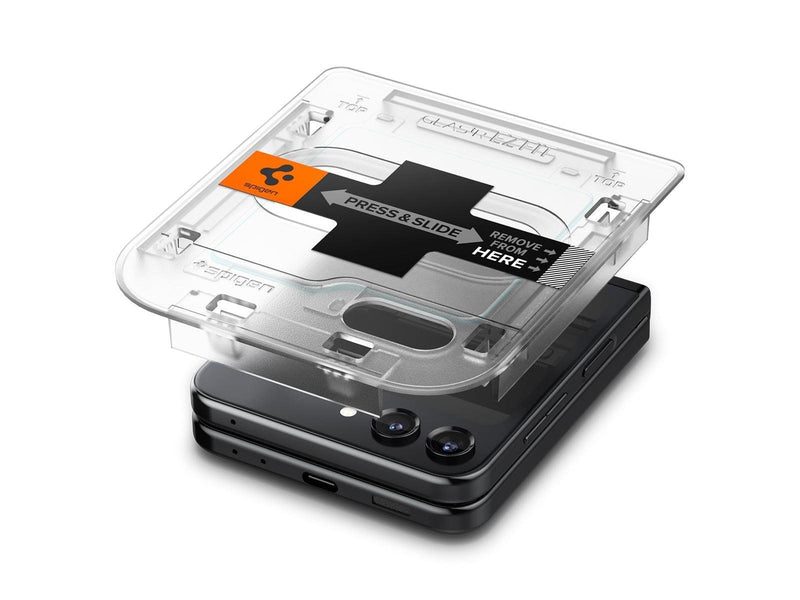 Spigen Glass tR EZ Fit Cover 2 Pack Transparency - Samsung Galaxy Z Flip5