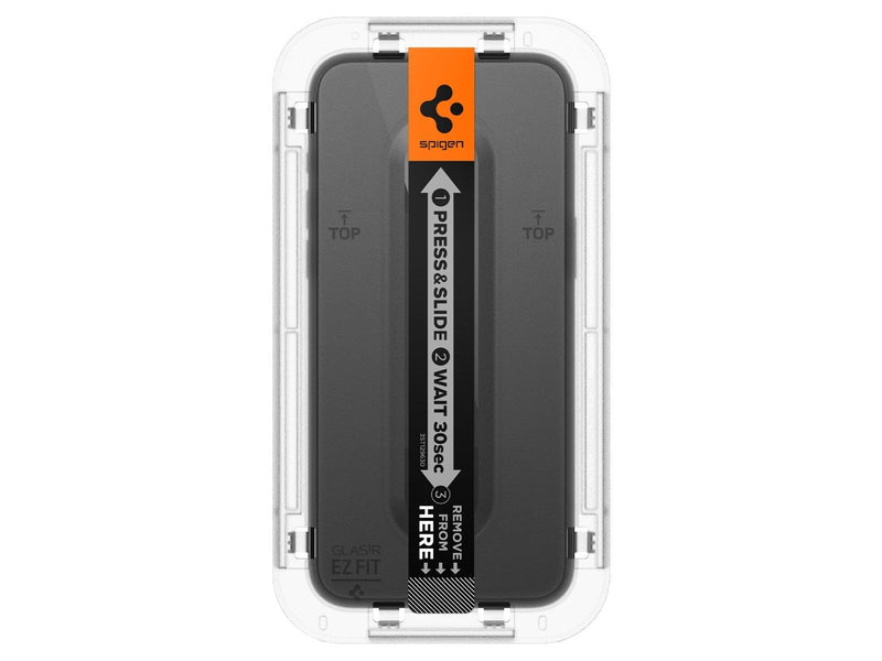 Spigen Glass tR EZ Fit 2 Pack - FC Black - iPhone 15 Pro Max
