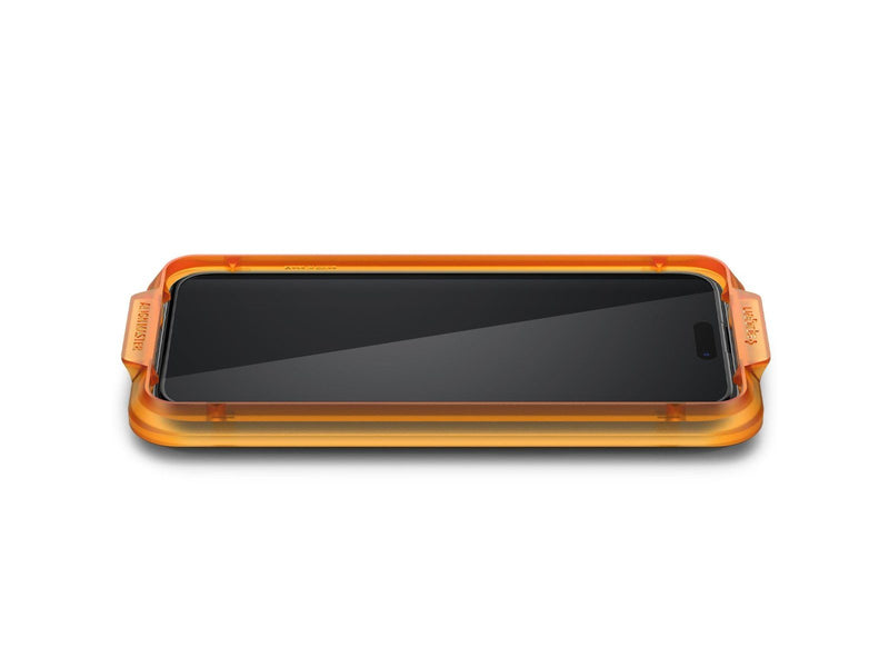 Spigen Glass tR AlignMaster 2 Pack - FC Black - iPhone 15 Pro Max