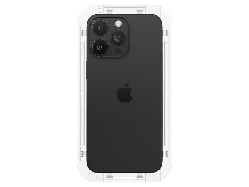 Spigen Glass tR EZ Fit 2 Pack - transparency - iPhone 15 Pro