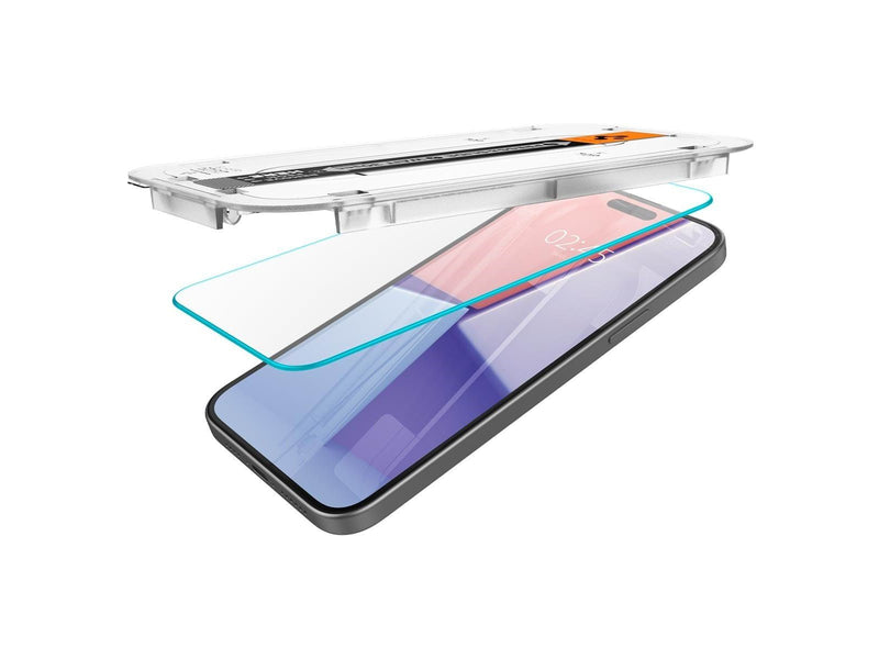 Spigen Glass tR EZ Fit 2 Pack - Transparency - iPhone 16/15
