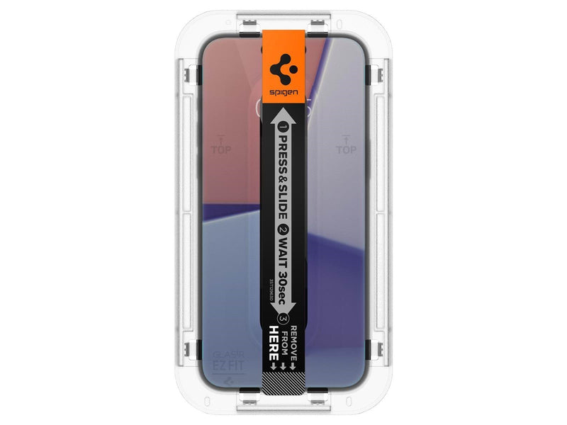 Spigen Glass tR EZ Fit (Privacy) 2 Pack - Transparency - iPhone 16/15