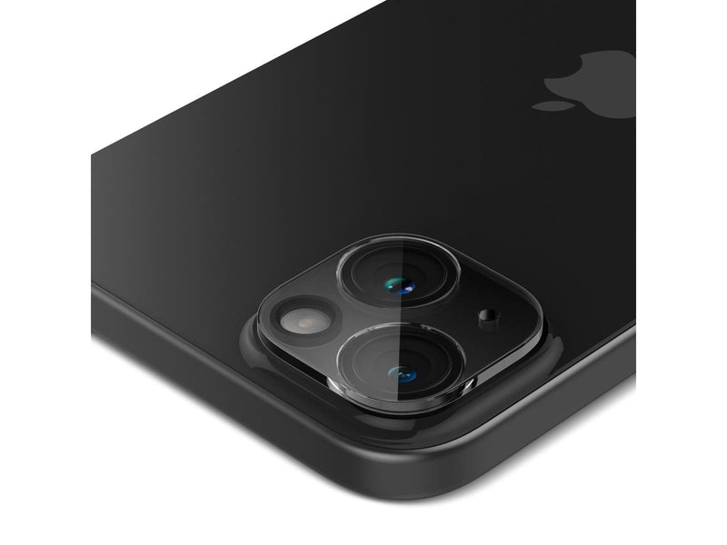 Spigen Glass tR Optik 2 Pack - crystal clear - iPhone 15/15 Plus/14/14 Plus