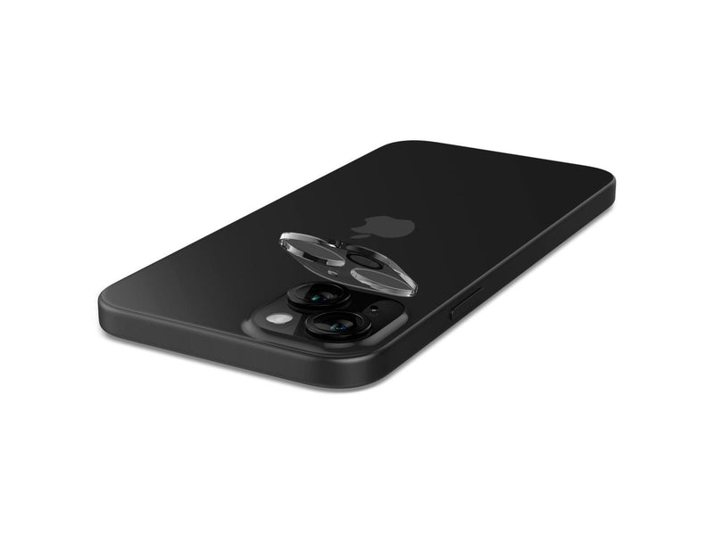 Spigen Glass tR Optik 2 Pack - crystal clear - iPhone 15/15 Plus/14/14 Plus