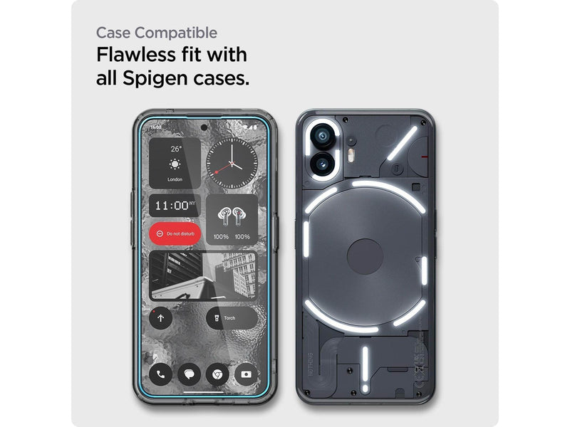 Spigen Glass tR AlignMaster 2 Pack - Nothing Phone (2)