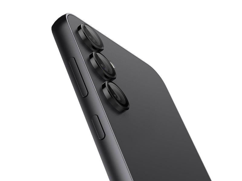Spigen Glass tR EZ Fit Optik Pro Black 2 Pack - Samsung Galaxy S23 FE