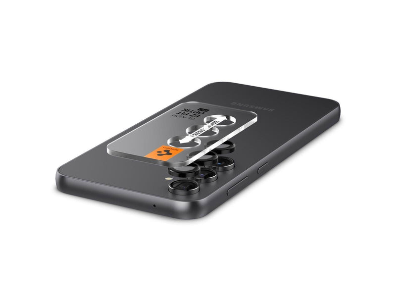 Spigen Glass tR EZ Fit Optik Pro Black 2 Pack - Samsung Galaxy S23 FE