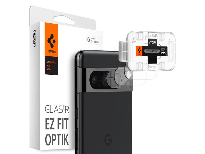 Spigen Glass tR EZ Fit Optik 2 Pack - crystal clear - Google Pixel 8 Pro