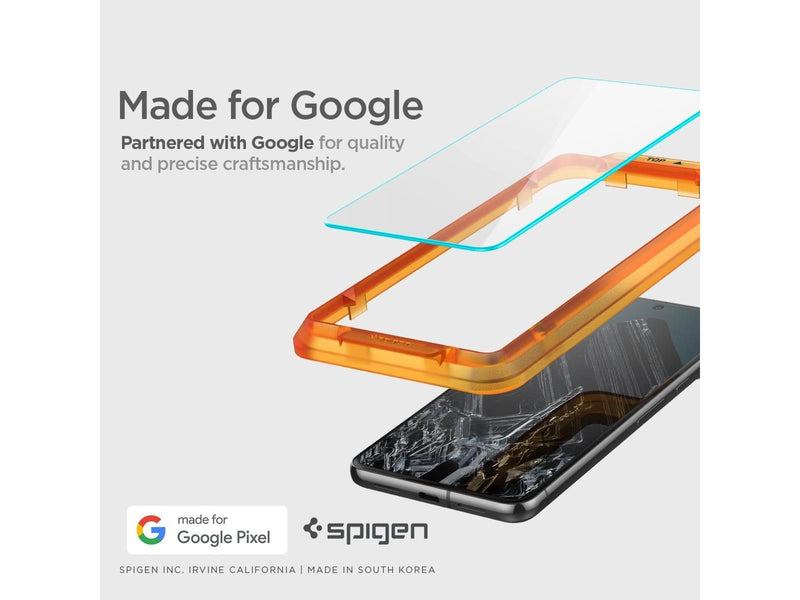 Spigen Glass tR AlignMaster 2 Pack - Google Pixel 8 Pro