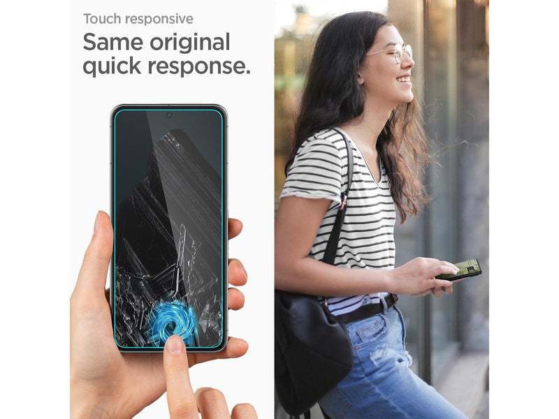 Spigen Glass tR AlignMaster 2 Pack - Google Pixel 8 Pro