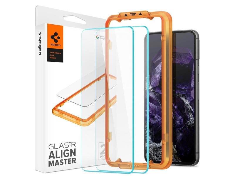 Spigen Glass tR AlignMaster 2 Pack - Google Pixel 8