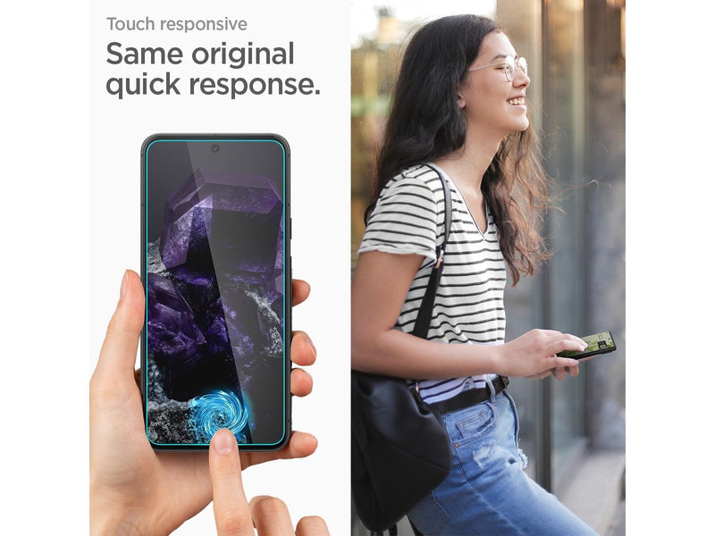 Spigen Glass tR AlignMaster 2 Pack - Google Pixel 8