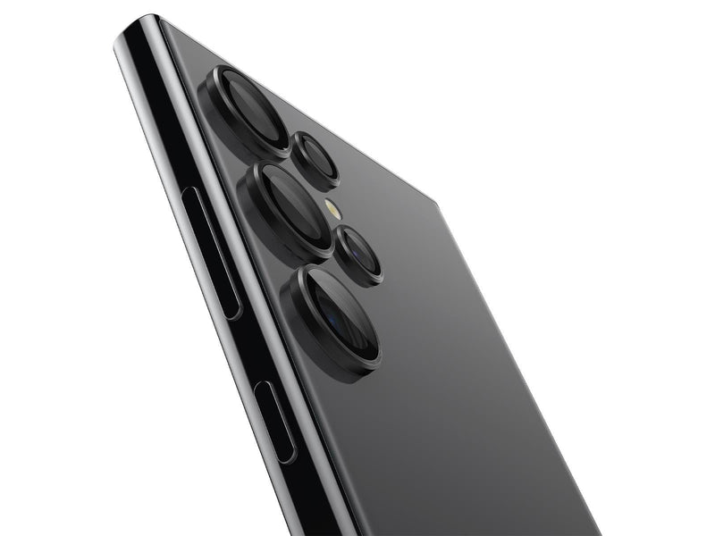 Spigen Glass tR EZ Fit Optik Pro 2 Pack - black - Samsung Galaxy S24 Ultra